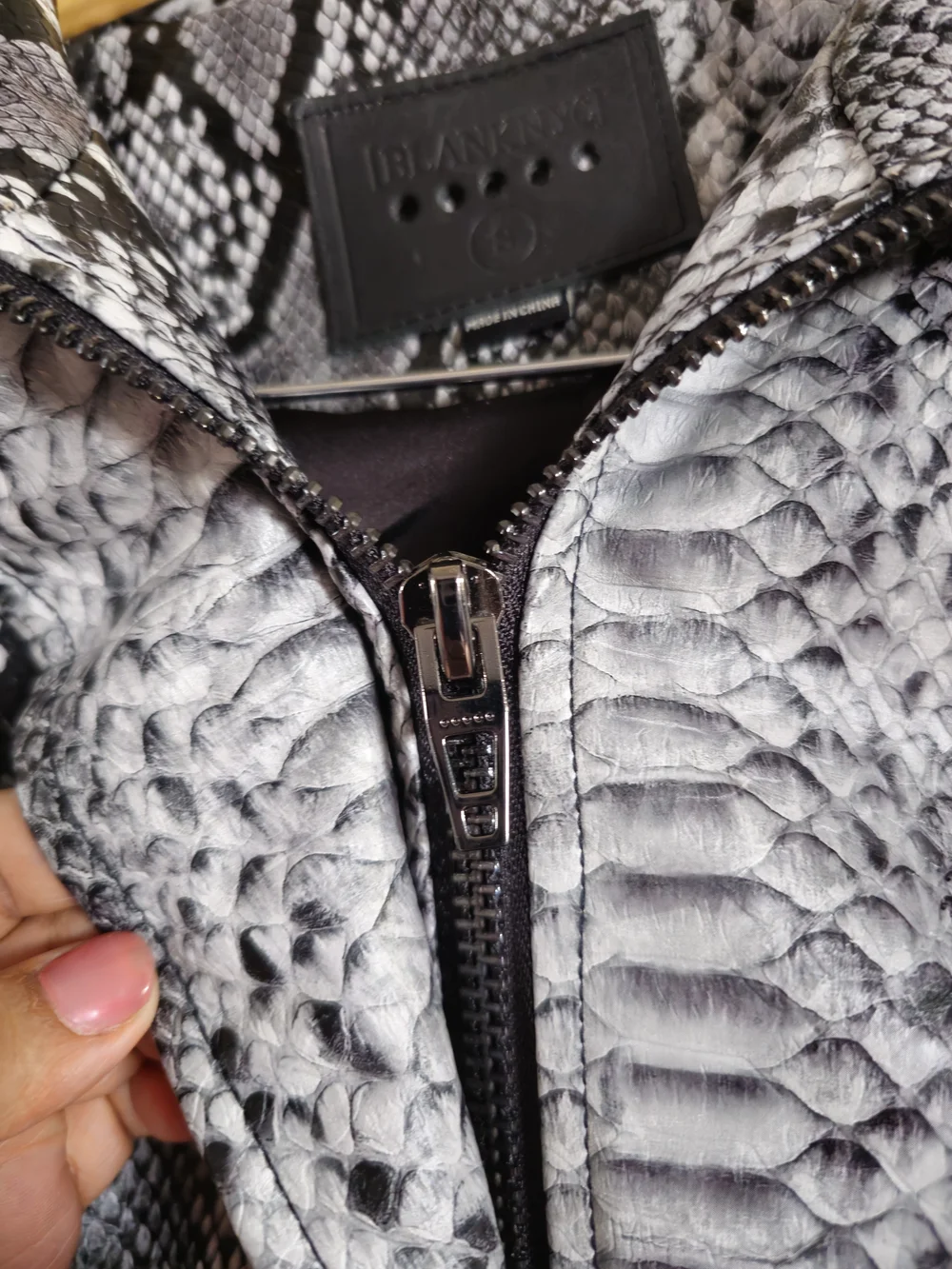 Blank NYC edgy snake